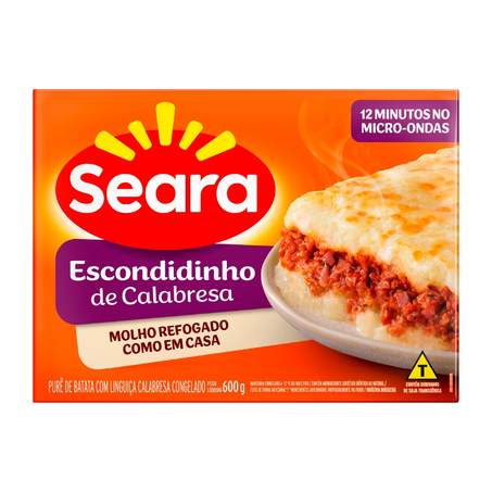 Escondidinho Seara Calabresa 600G