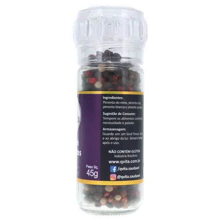 Mix q-vita pimenta c-moedor 45g 360-9