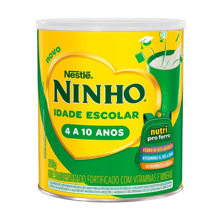 Leite Pó Nestlé Ninho Semidesnatado Idade Escolar Lata 750g 
 