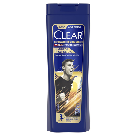 Shampoo Clear 200ml - Limpeza Profunda