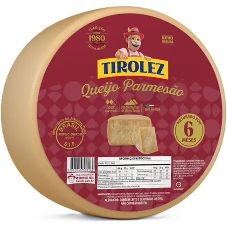 Queijo Parmesao Tirolez Kg Ralado