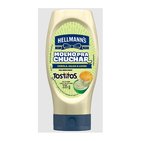 MOLHO CHUCHAR HELLMANNS CEBOLA, SALSA E LIMÃO 335G