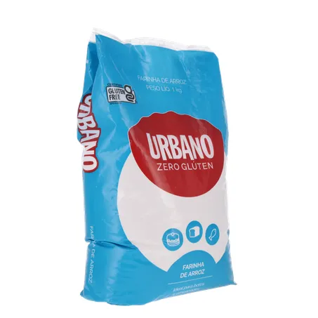Farinha de Arroz Urbano Sem Glúten Pacote 1Kg 360-32