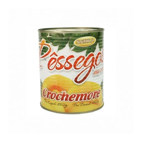 Pessego em calda crochemor metades 450g