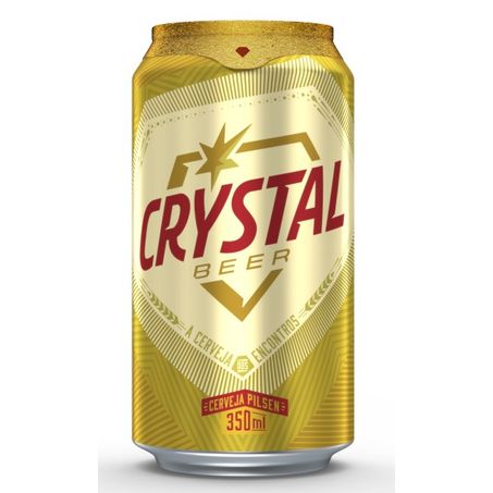 Cerveja crystal 350ml