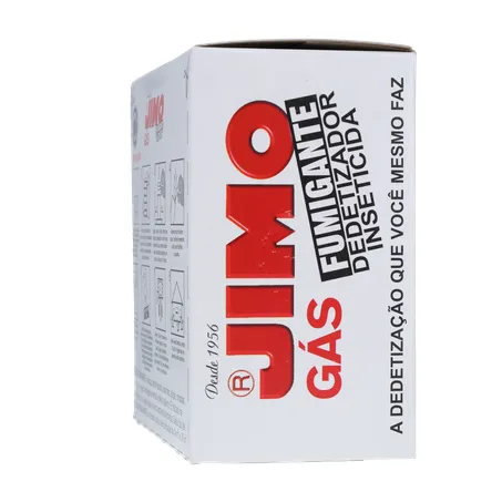 Gás Fumigante Jimo Dedetizador Inseticida Lata 35gr - Caixa com 2un - 70gr 360-26