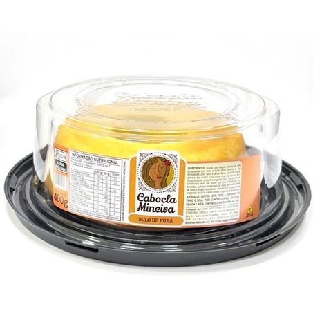 BOLO CABOCLA MINEIRA 400G FUBA