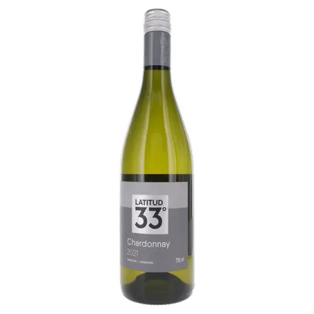 Vinho Branco Argentino Latitud 33 Chardonay 750ml  360-1