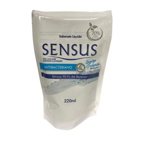 SABON SENSUS 220ML LIQ SC ANTIBAC FREE