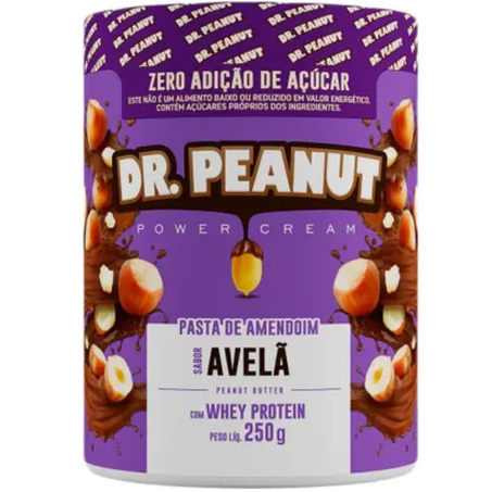 Pasta amendoim dr peanut 250g avela
