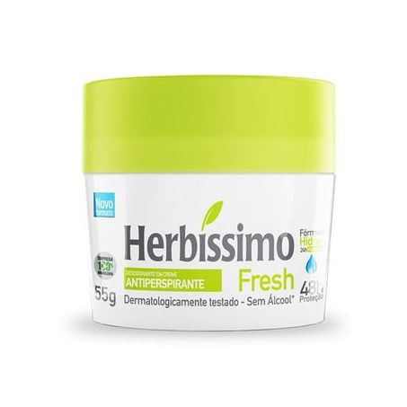 DESOD.HERBISSIMO CREME FRESH 55G