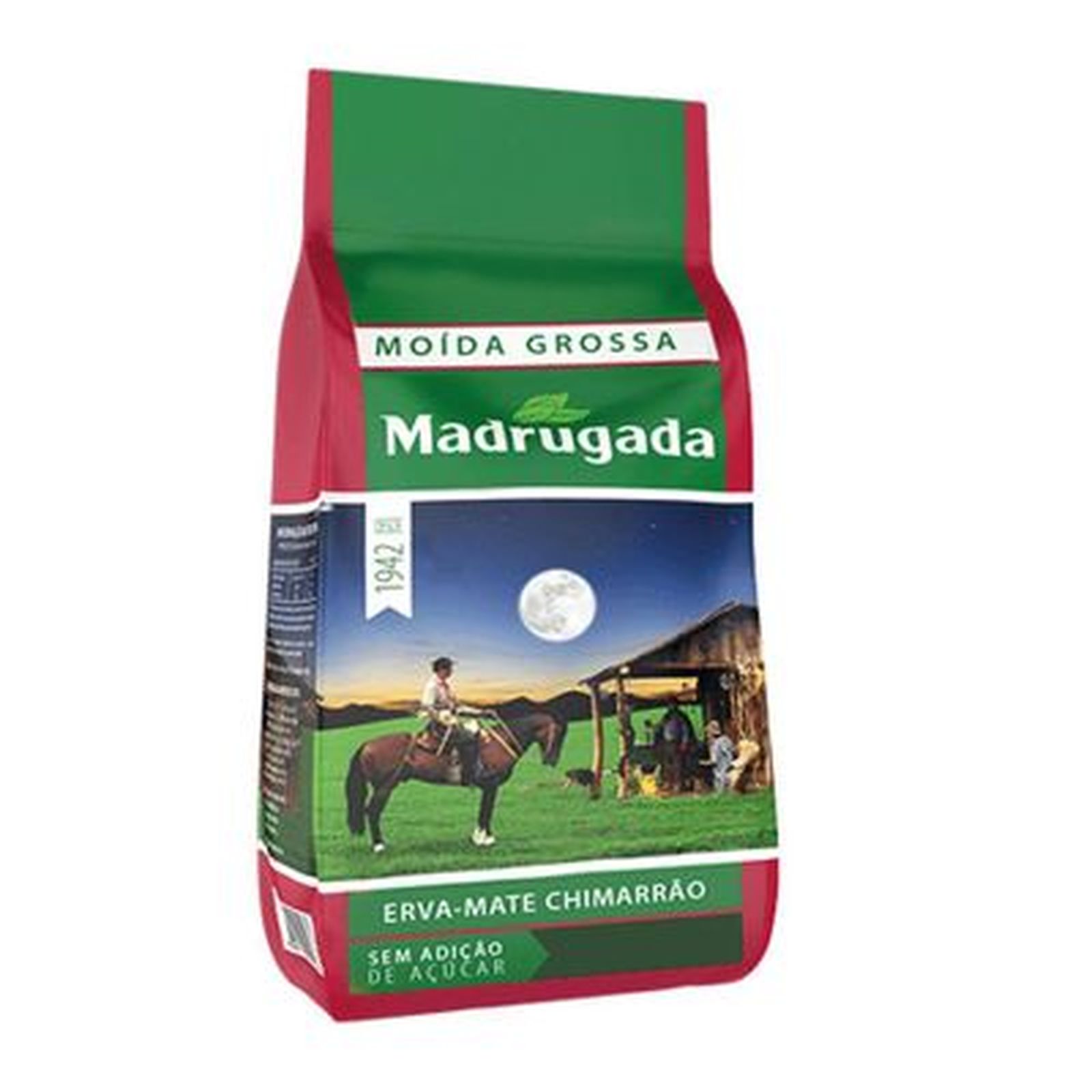Erva Mate Madrugada Moída Grossa Embalagem 1KG
