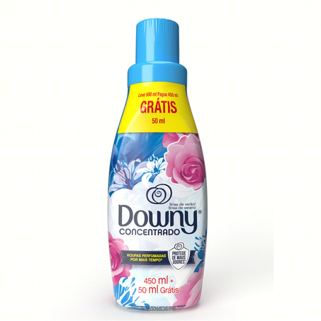 Amaciante de Roupas Downy Brisa de Verão Frasco 500ml