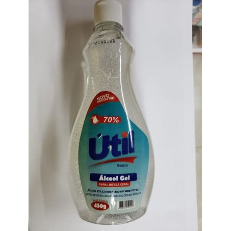 ALCOOL GEL UTIL 70° 450G