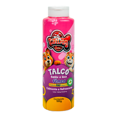 Talco Catdog Fêmea 100g