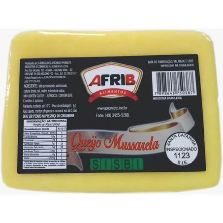 Queijo mussarela afrib kg