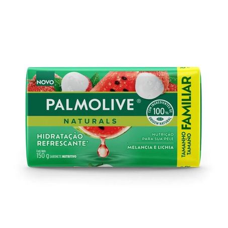 Sabonete palmolive hidratação refrescante melancia & lichia 150g