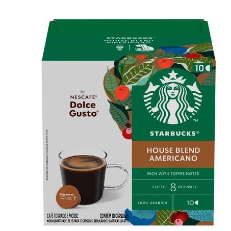 STARBUCKS HOUSE BLEND AMERICANO 10 CAPS