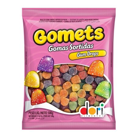 GOMA GUM DROPS SORT GOMETS DORI 500G