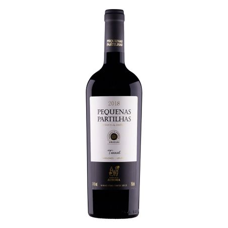 VINHO URUGUAIO TINTO SECO PEQUENAS PARTILHAS TANNAT CANELONES