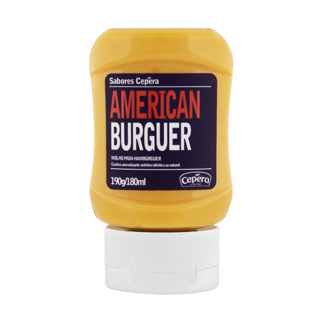 Molho hambuergúer american cepêra 190g