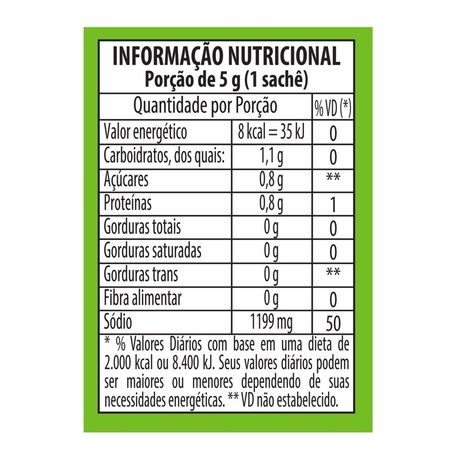 Tempero em Pó KNORR Frango 50 g 10 sachês 360-2