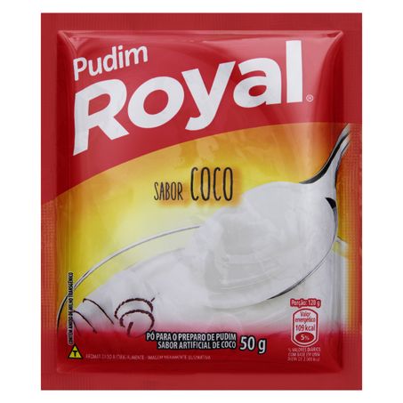PÓ PARA PUDIM COCO ROYAL