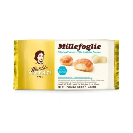 Biscoito Matilde Vicenzi 100g Folhado Bocconcini Creme