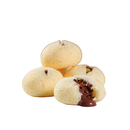 Pão de Queijo Recheado c/Nutella Mania Foods 500g
