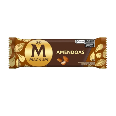 Sorvete Kibon Magnum Amêndoas 71.68g