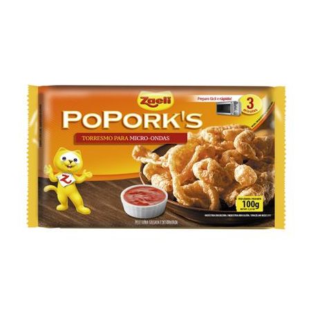 Aperitivo de microondas poporks zaeli 90g