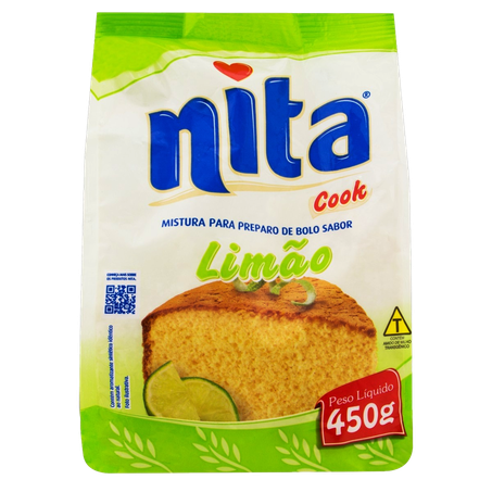 Mistura Bolo Nita Cook Limão 450g