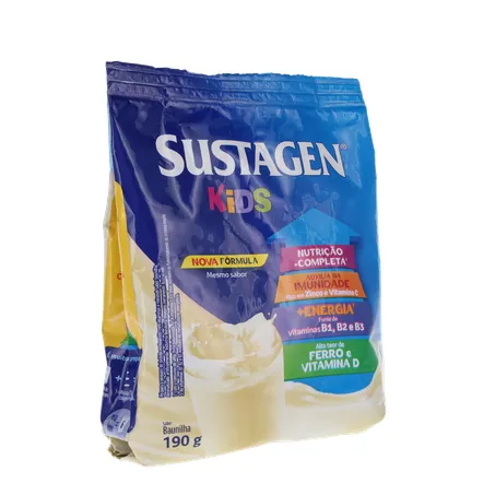 ALIMENTO SUSTAGEN KIDS BAUNILHA SACHÊ 190G 360-33