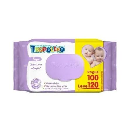 TOALHA UMEDECIDA TROPOLINO L120 P100UN