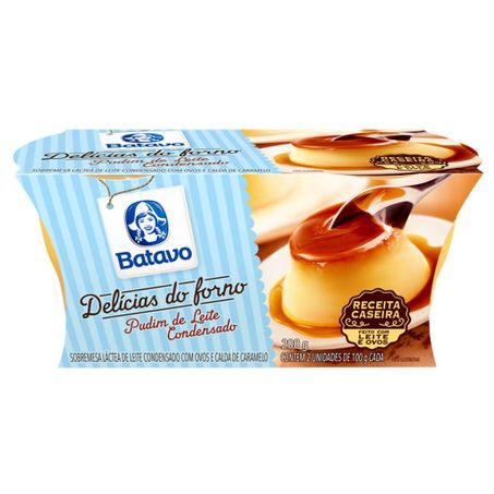 PUDIM BATAVO LEIT CON 100G