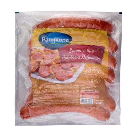Linguiça Calabresa Pamplona Defumada 2.5KG