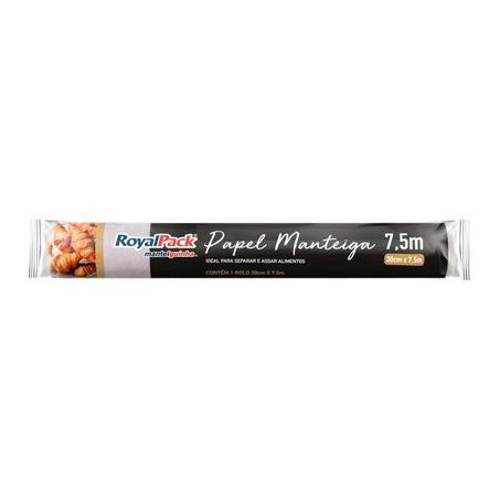 Papel manteiga royalpack 7.5m