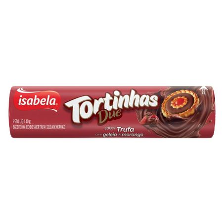 Biscoito isabela due trufa 140g