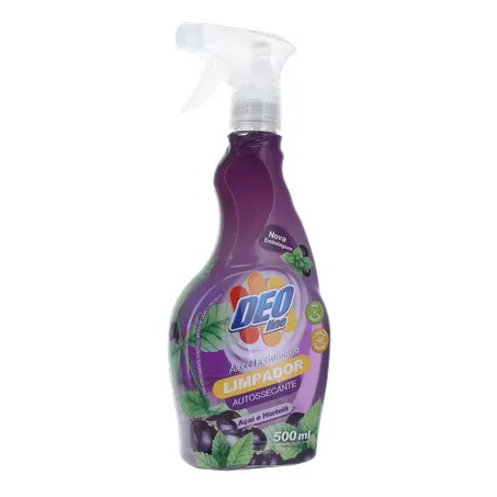 LIMPADOR PERFUMADO DEOLINE AUTOSSECANTE ACAI E HORTELA 500ML 360-34