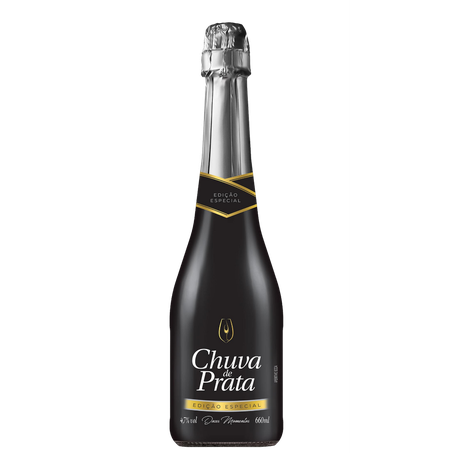 Espumante chuva prata ed esp black 660ml