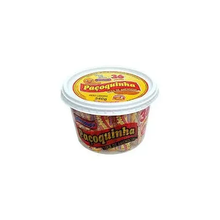 Paçoca amendupa 540g rolha embrulhada