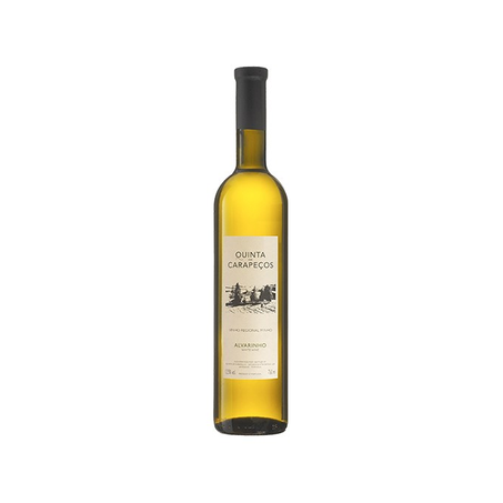 VINHO VERDE QUINTA DE CARAPECOS 750ML ALVARINHO/TRAJADURA