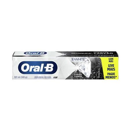 Creme Dental Mineral Clean Oral-b 3d White Caixa Leve Mais Pague Menos 140G