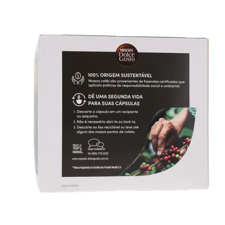 CAFÉ CÁPSULAS DOLCE GUSTO ESPRESSO INTENSO C/10 UN 360-17