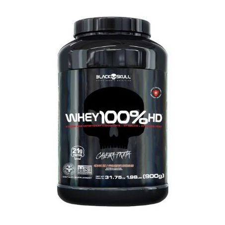 SUPLEMENTO BLACK SKULL 100% WHEY CHOCOLATE 900G POTE