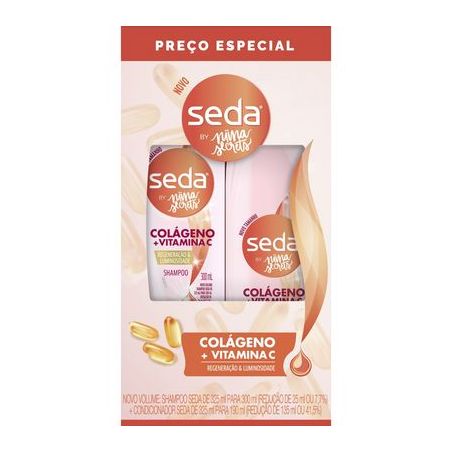 Kit seda sh 300ml+cond 190ml colageno vi