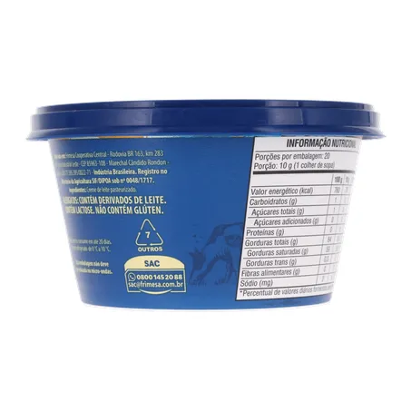 Manteiga Extra Frimesa Sem Sal 200g 
  360-19
