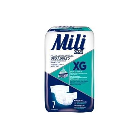 Fralda Mili Adulto Xg 7un 
 