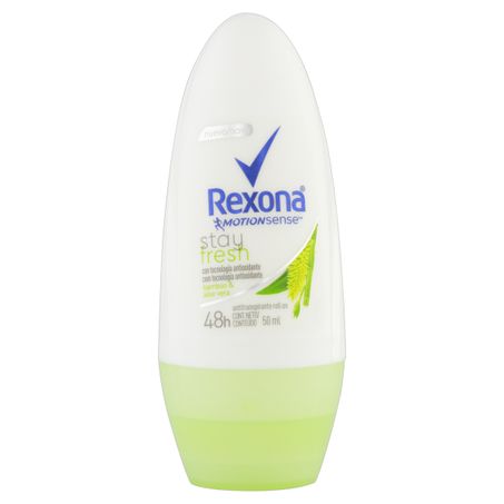DESODORANTE ROLL-ON STAY FRESH BAMBOO & ALOE VERA REXONA
