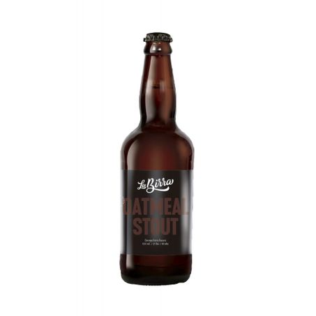 Cerveja stout oatmeal la birra 500ml